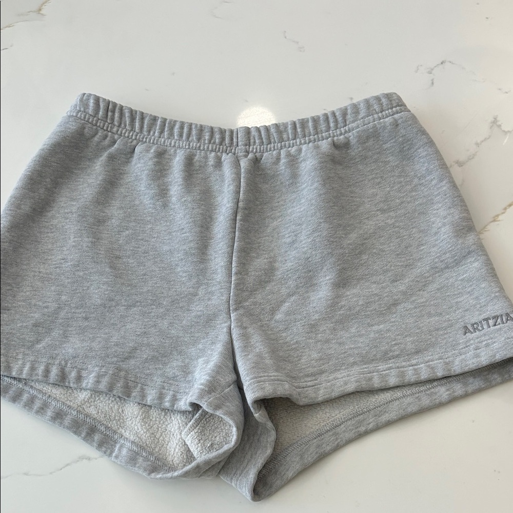 Aritzia Heather Gray Lounge Shorts